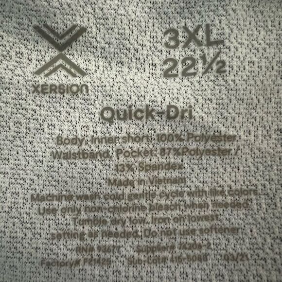😊 3/$30
NEW 3X navy swim shorts, lined. Pockets. Xersion Quick-Dry - Picture 7 of 8